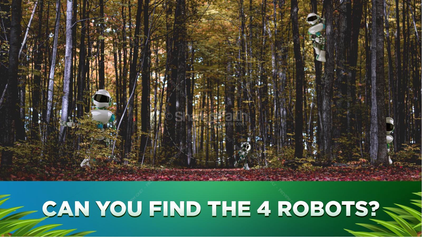 Forest Robots PowerPoint Game Volume 2 Thumbnail 7
