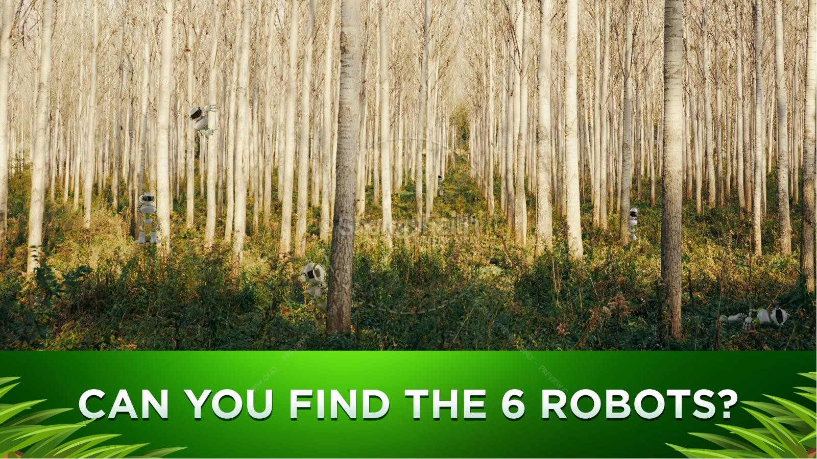 Forest Robots PowerPoint Game Thumbnail 11