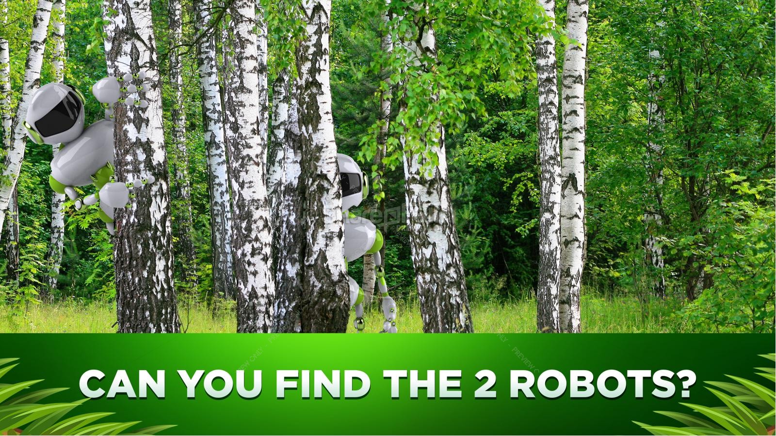 Forest Robots PowerPoint Game Thumbnail 3