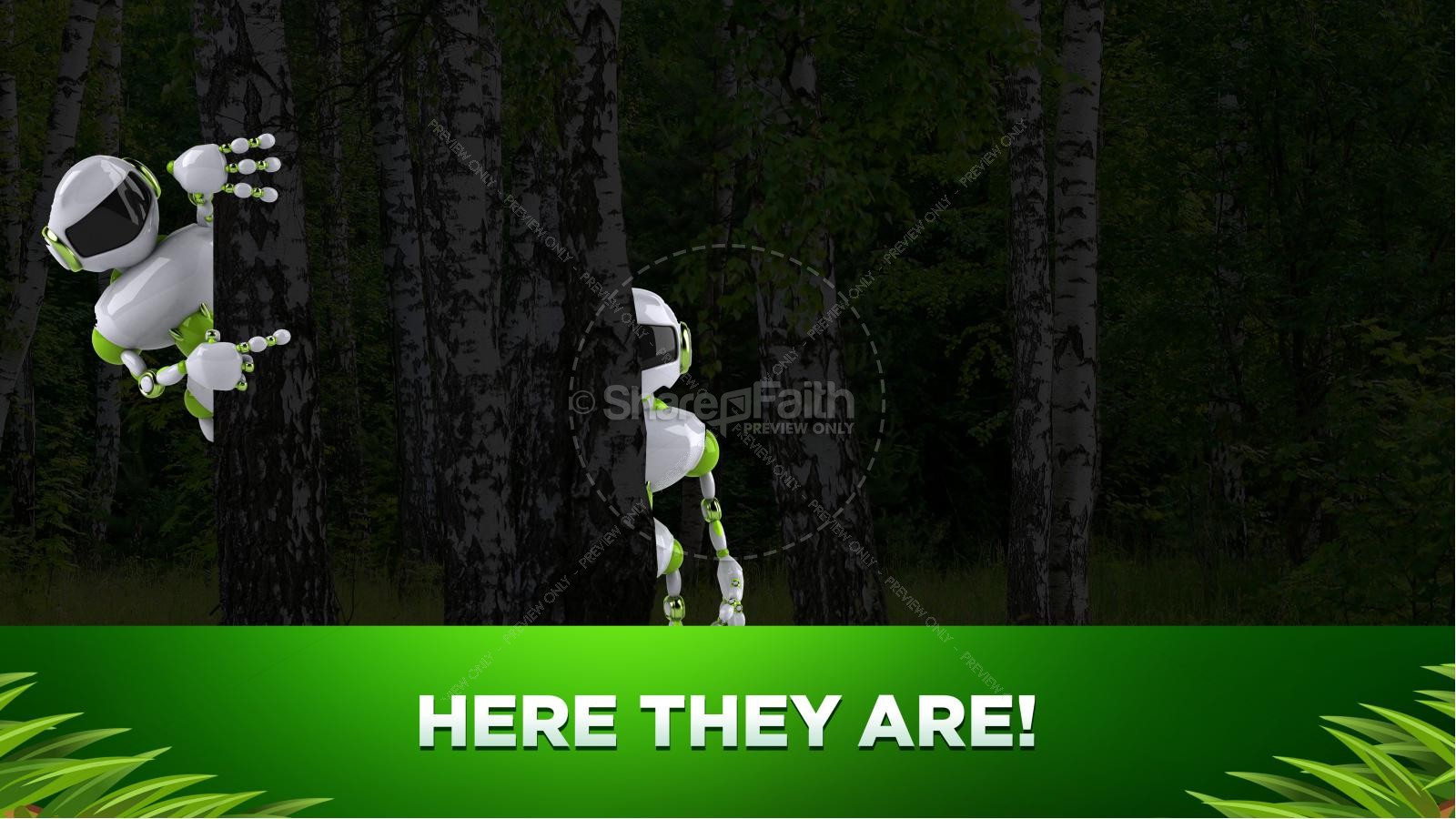 Forest Robots PowerPoint Game Thumbnail 4