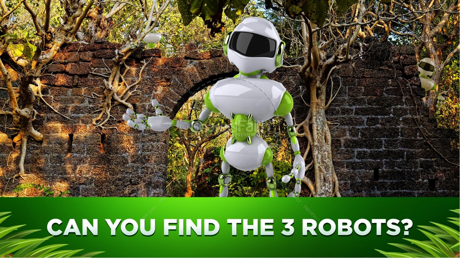 Forest Robots PowerPoint Game Thumbnail 5