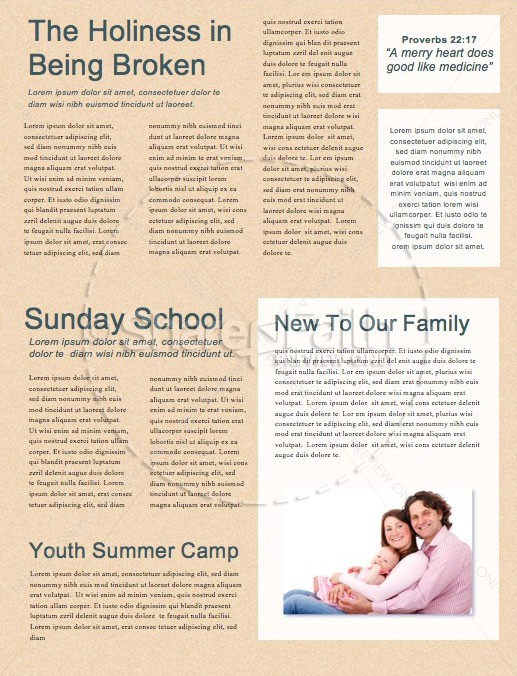 Easter Sunrise Church Newsletter | page 2