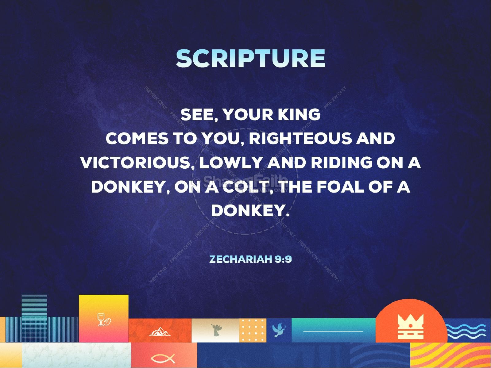 King Is Coming Church PowerPoint Thumbnail 4