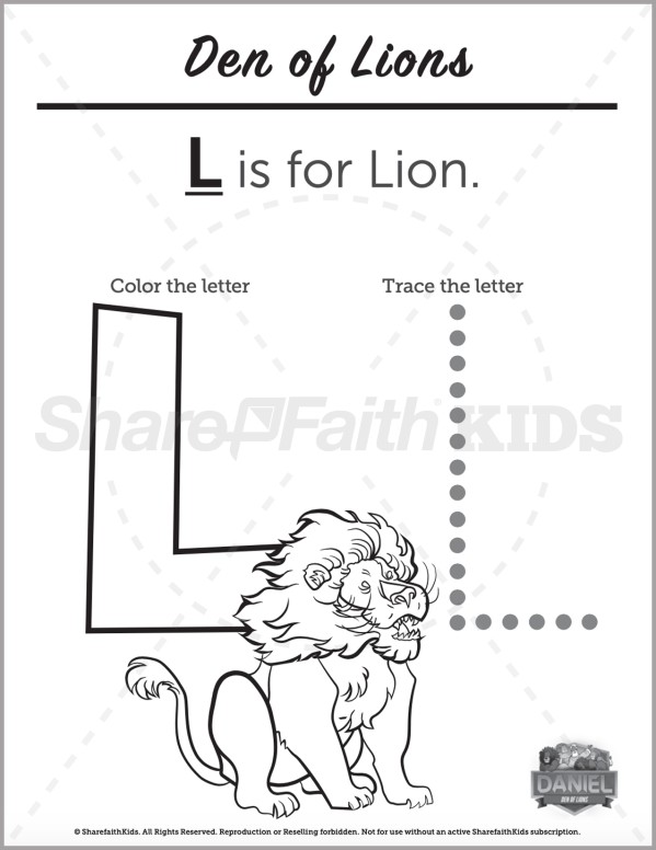 daniel and the lions den maze