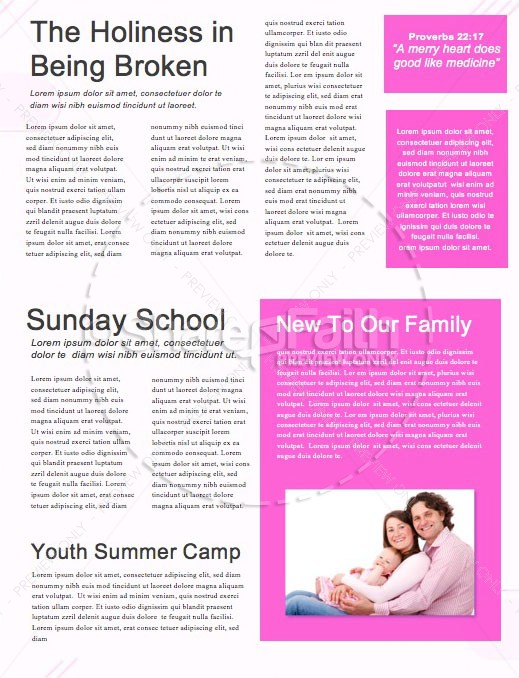 Grad Sunday Yellow Church Newsletter | page 2