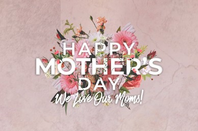 Mother's Day Flowers Church Video Title