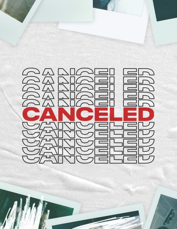 Canceled Church Flyer