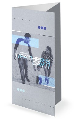 Father's Day Best Dad Church Trifold Bulletin