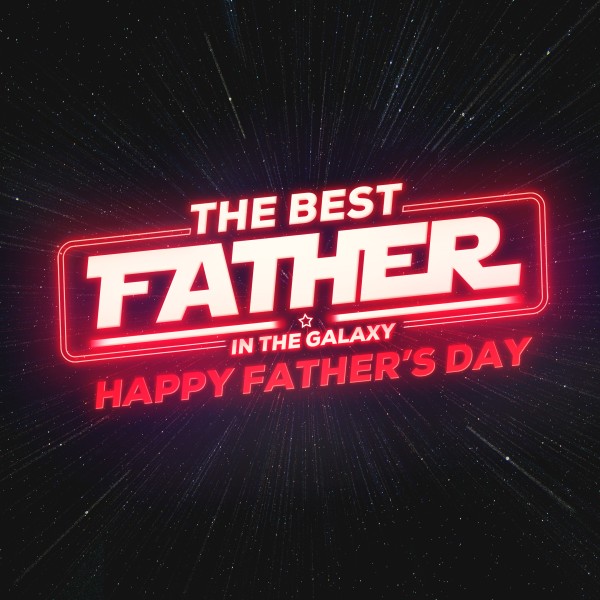Father's Day Galaxy Social Media Graphic