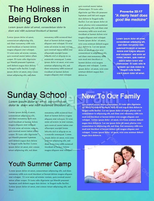 Summer Watermelon Church Newsletter | page 2