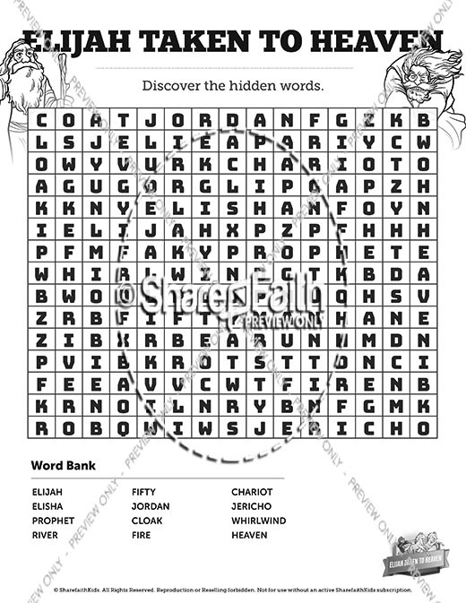 word search puzzles sharefaith kids