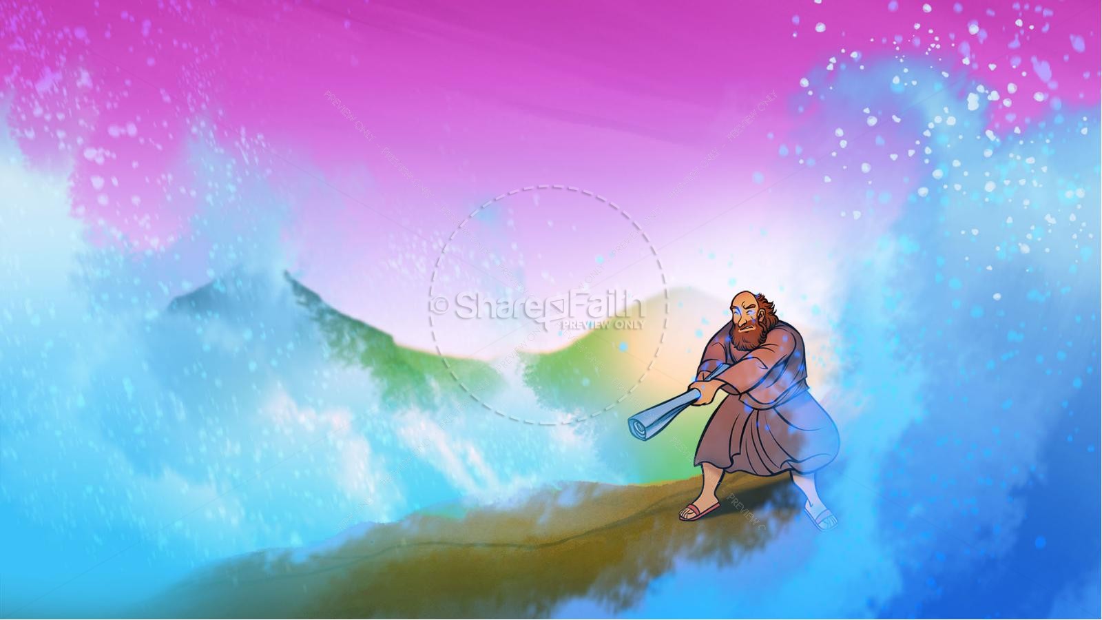 2 Kings 2 Elijah Taken to Heaven Kids Bible Story