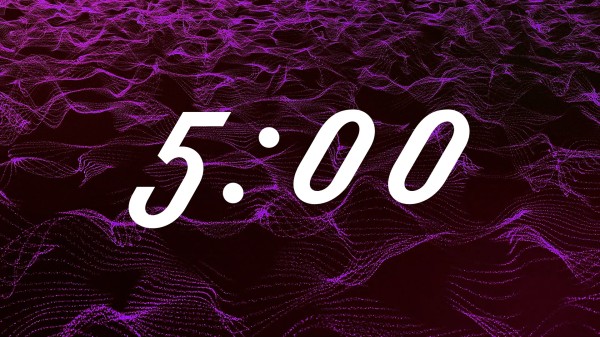 Particle Waves 5min Countdown