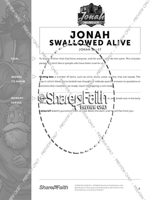 Jonah 1 Swallowed Alive Curriculum Thumbnail Showcase