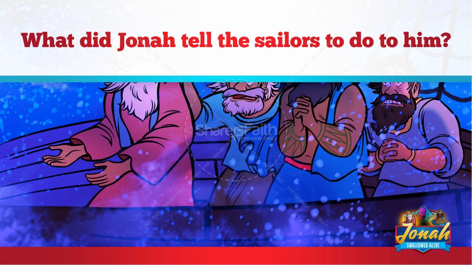 Jonah 1 Swallowed Alive Kids Bible Story Thumbnail 27