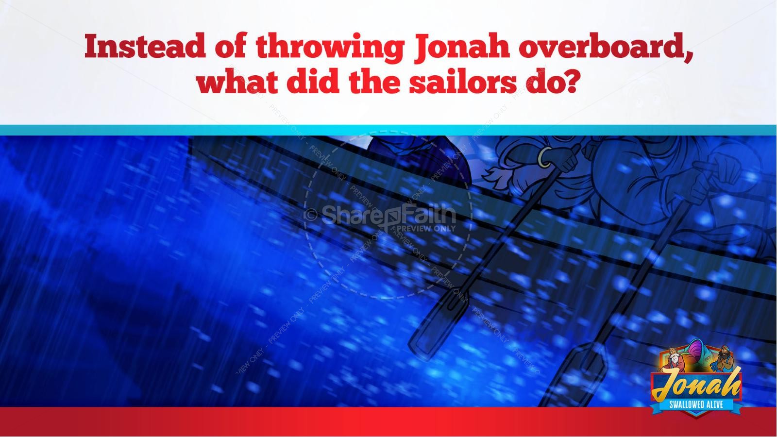 Jonah 1 Swallowed Alive Kids Bible Story Thumbnail 31
