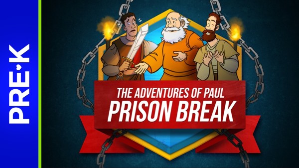 Acts 16 Prison Break Preschool Bible Video