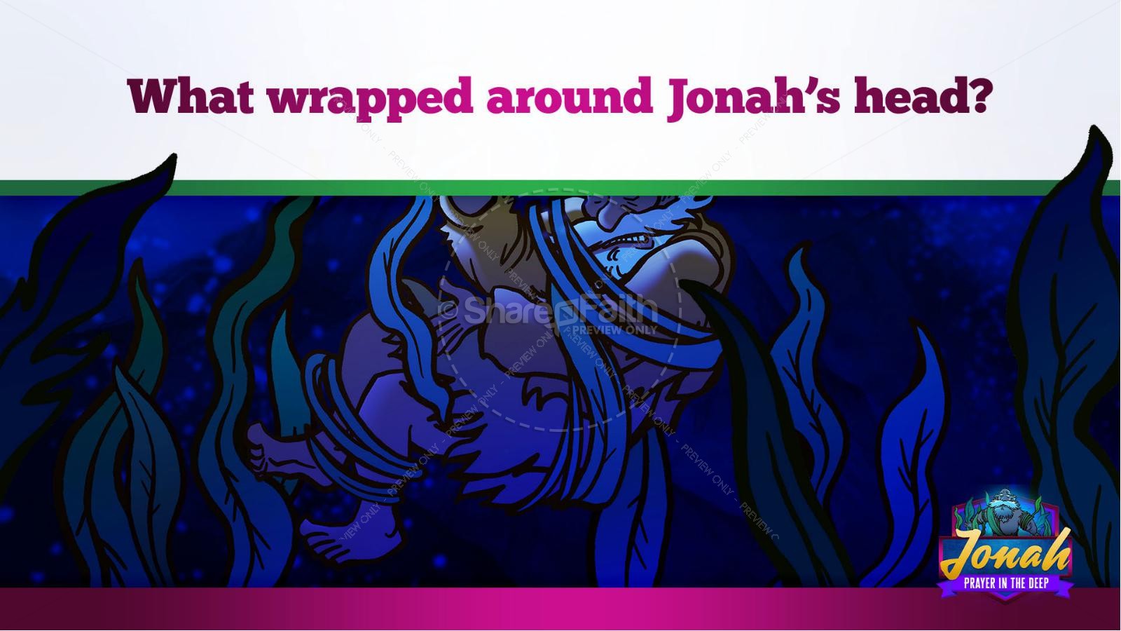 Jonah 2 Prayer in the Deep Kids Bible Story Thumbnail 20