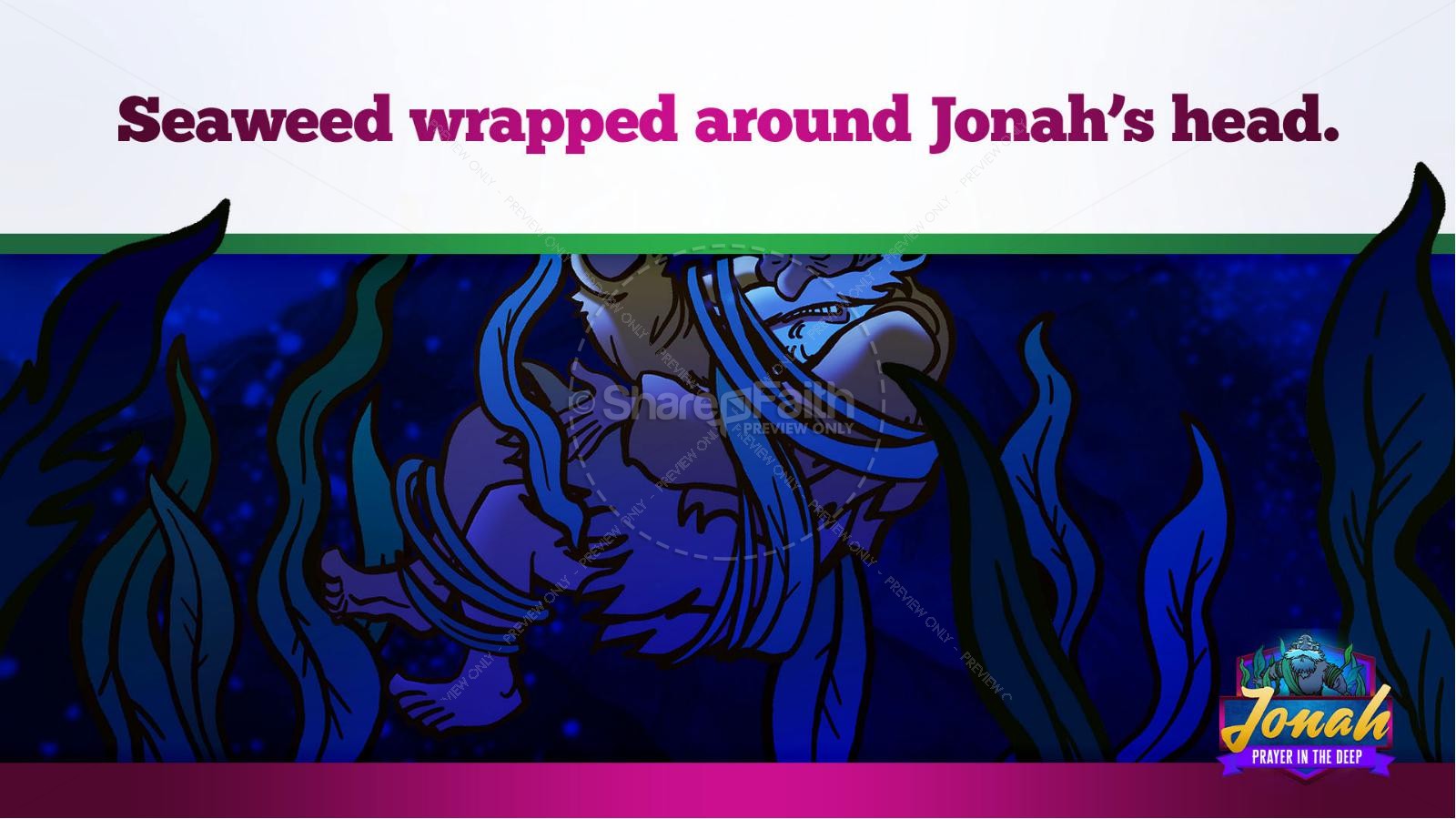 Jonah 2 Prayer in the Deep Kids Bible Story Thumbnail 21