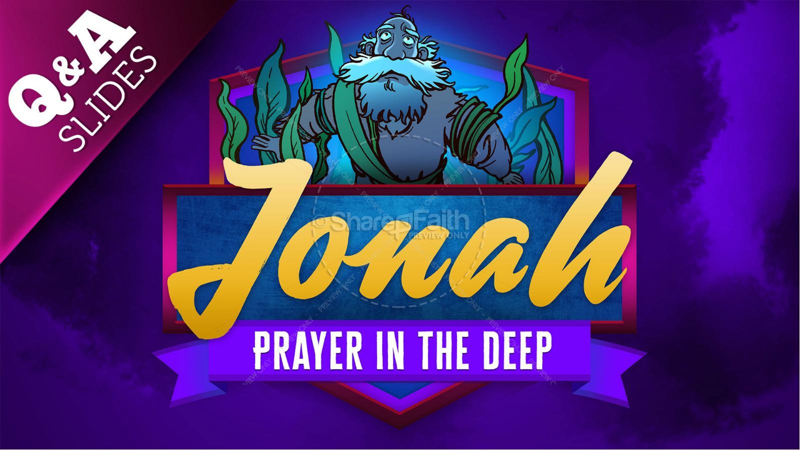 Jonah 2 Prayer in the Deep Kids Bible Story Thumbnail 10