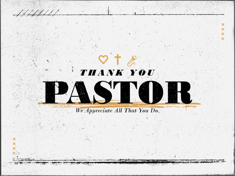 Pastor Appreciation Sunday Church PowerPoint