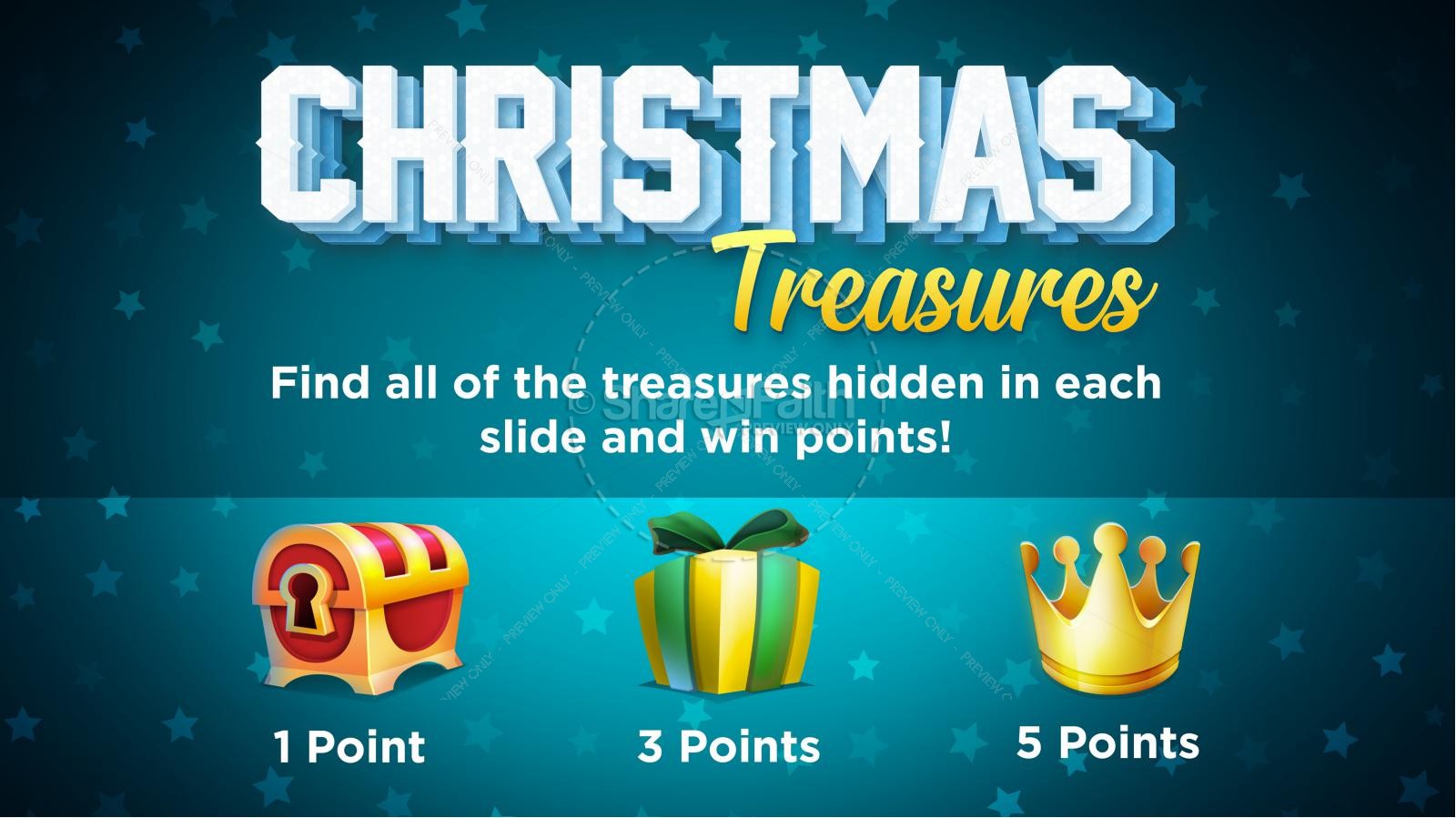 Christmas Treasures PowerPoint Game Thumbnail 2