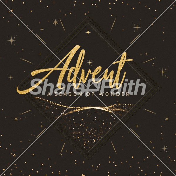 Advent Gold Social Media Graphic Thumbnail Showcase