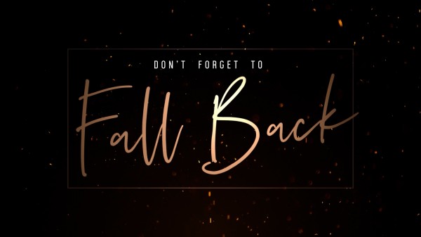 Fall Back Ember Church Motion Graphic