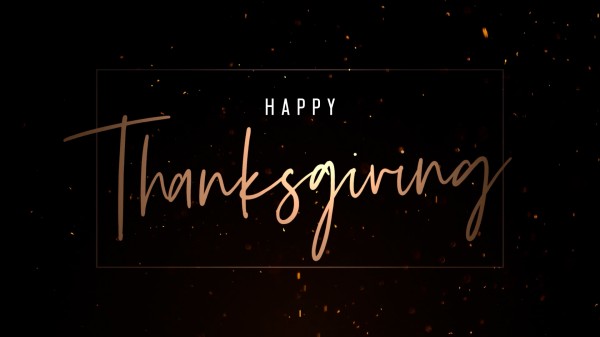 Happy Thanksgiving Ember Church Motion Graphic