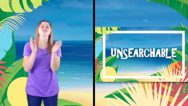 Unsearchable Worship Video For Kids Hand Motions Thumbnail Showcase