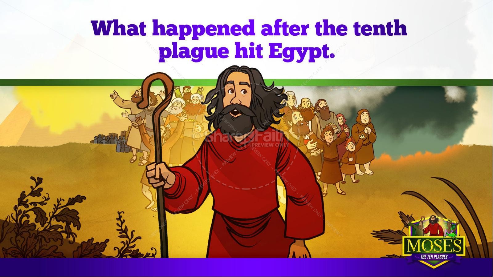 Exodus 5 The Ten Plagues Kids Bible Story for Kids Thumbnail 35