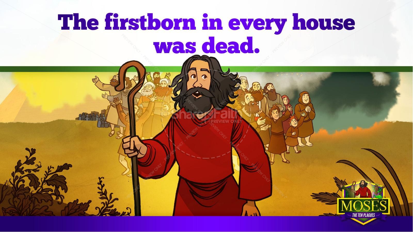 Exodus 5 The Ten Plagues Kids Bible Story for Kids Thumbnail 36