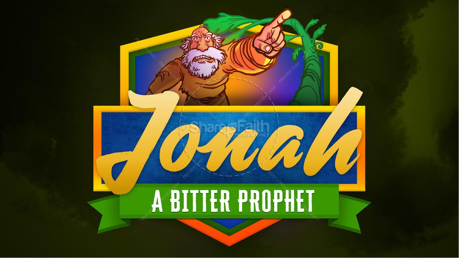 Jonah 4 A Bitter Prophet Kids Bible Story Thumbnail 1