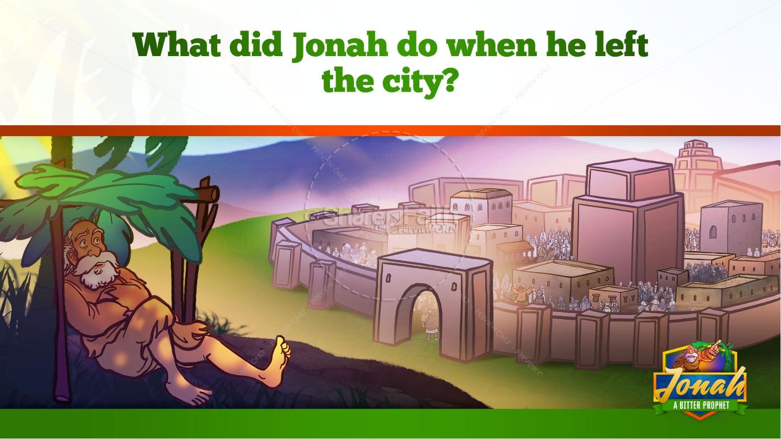 Jonah 4 A Bitter Prophet Kids Bible Story Thumbnail 15