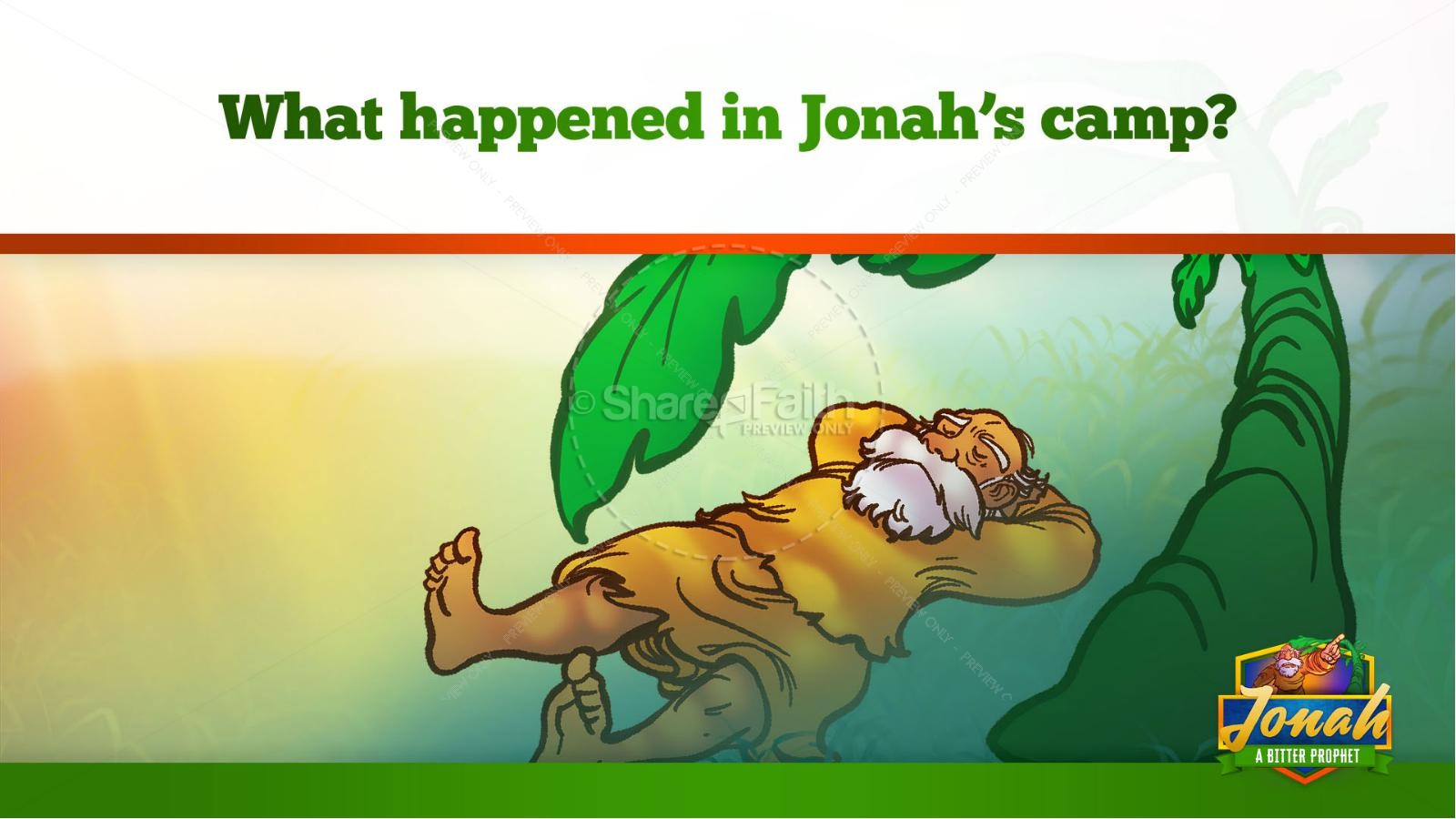 Jonah 4 A Bitter Prophet Kids Bible Story Thumbnail 19