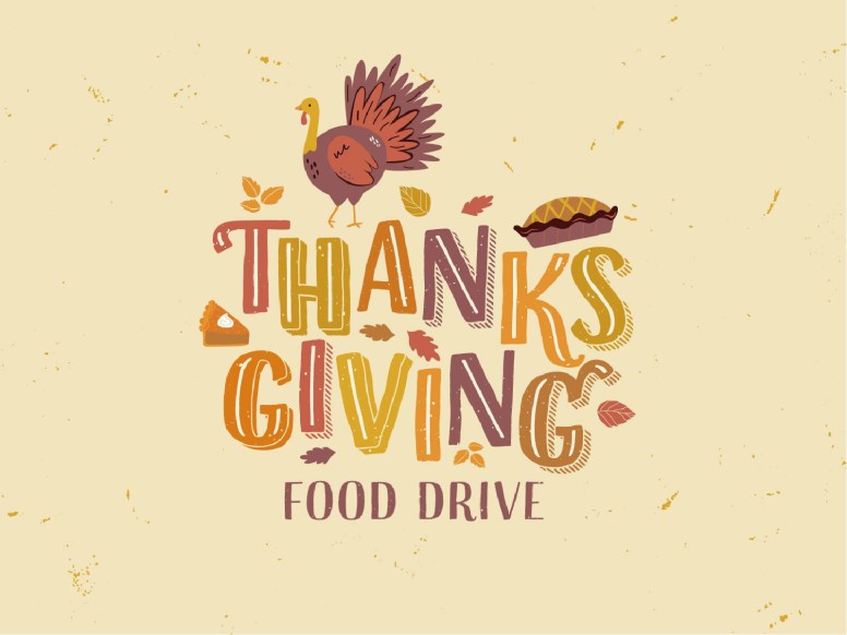 Thanksgiving Food Drive Church PowerPoint