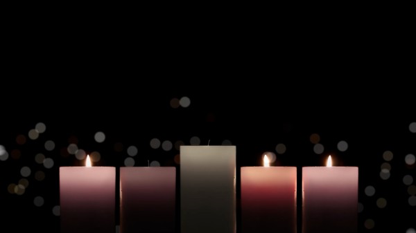 Joy Advent Candlelight Graphics 