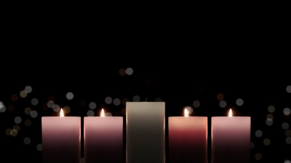 Peace Advent Candlelight Graphics 