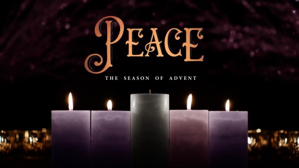 Peace Title Advent Classic Christmas Background
