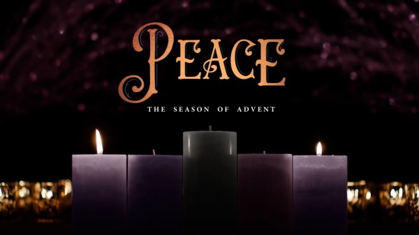 Peace Title 2 Advent Classic Christmas Background