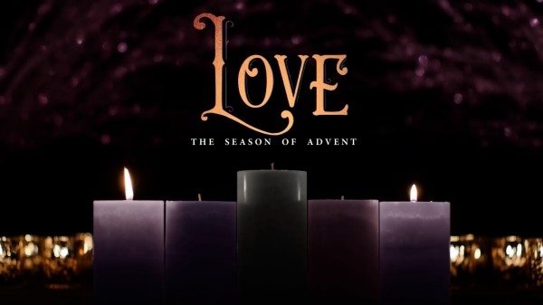 Love Title Advent Classic Christmas Background