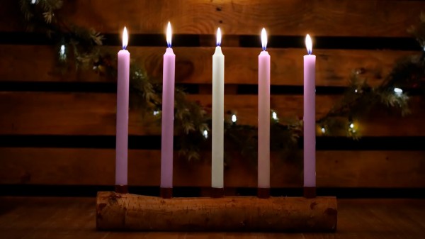 Advent Candles Country Advent Church Motion Graphics