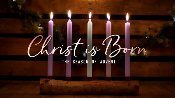 Christ is Born Country Advent Church Motion Graphics