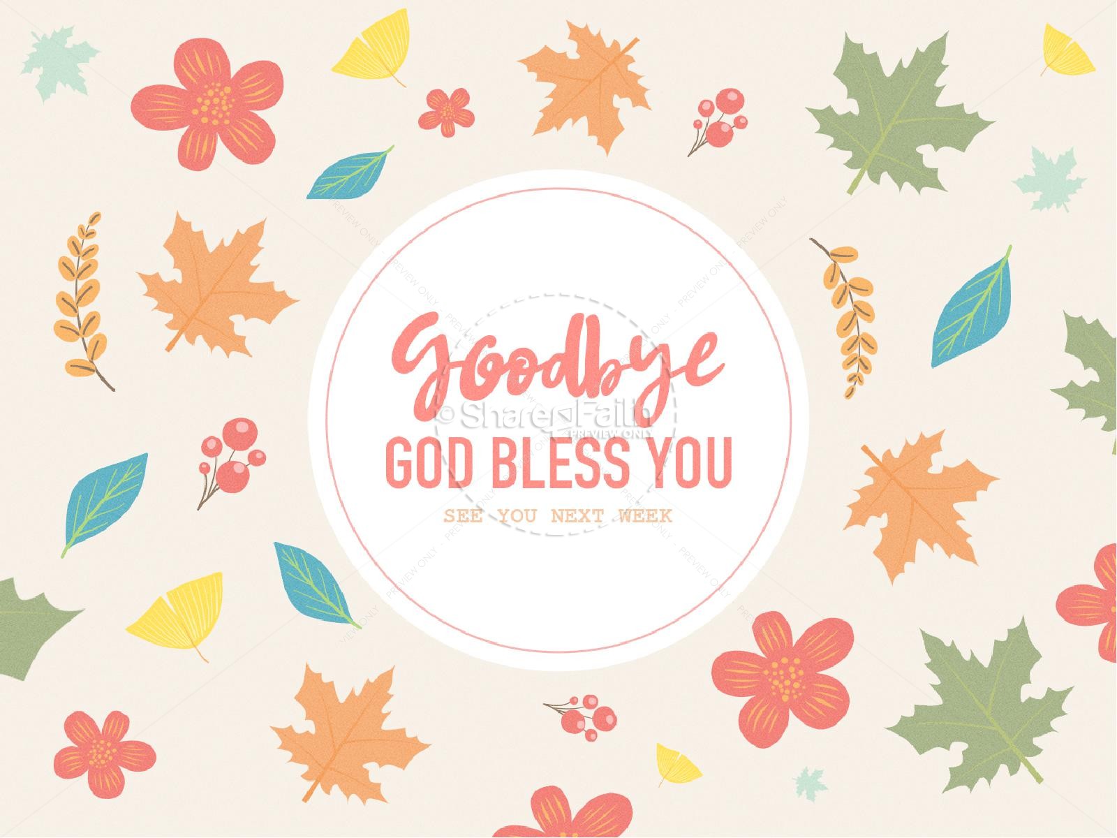 Thanksgiving Blessings Church PowerPoint Thumbnail 4