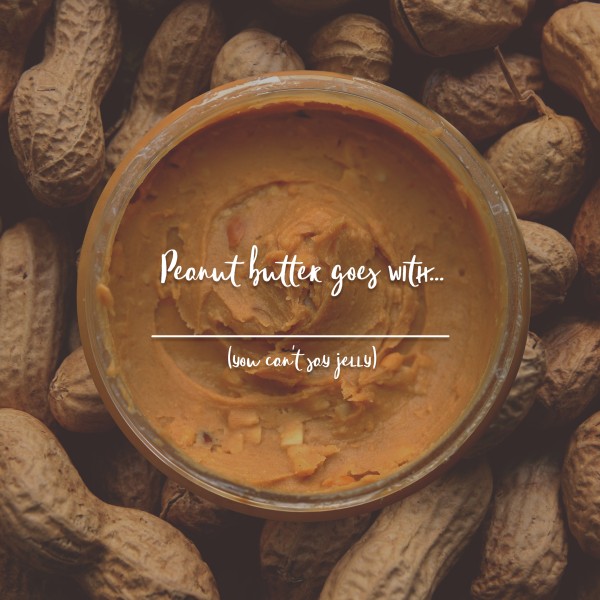 Peanut Butter Goes With Social Graphics