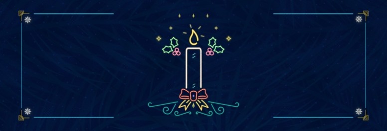 Christmas Eve Candlelight Service Church Website Banner Thumbnail Showcase