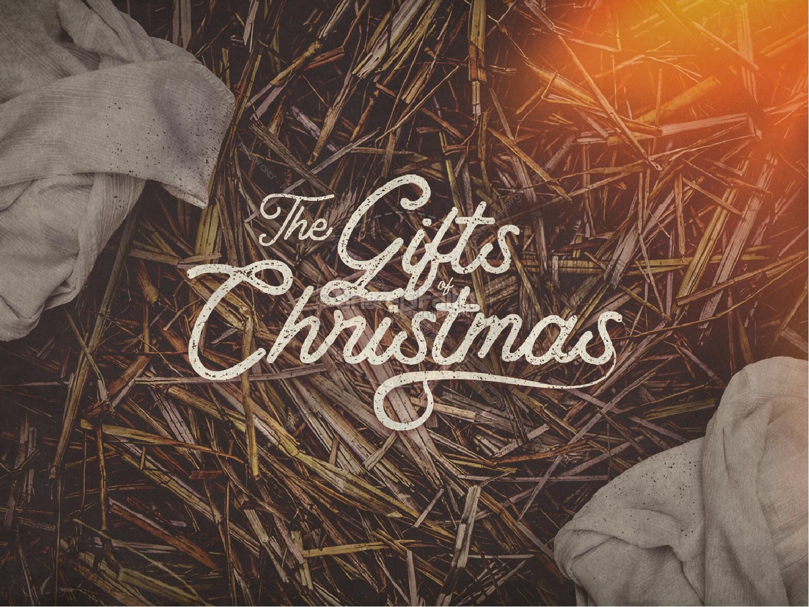 The Gifts of Christmas Church Christmas Graphics Thumbnail 1