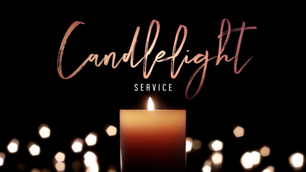 Candlelight Service Title Candlelight Christmas Church Motion Graphics