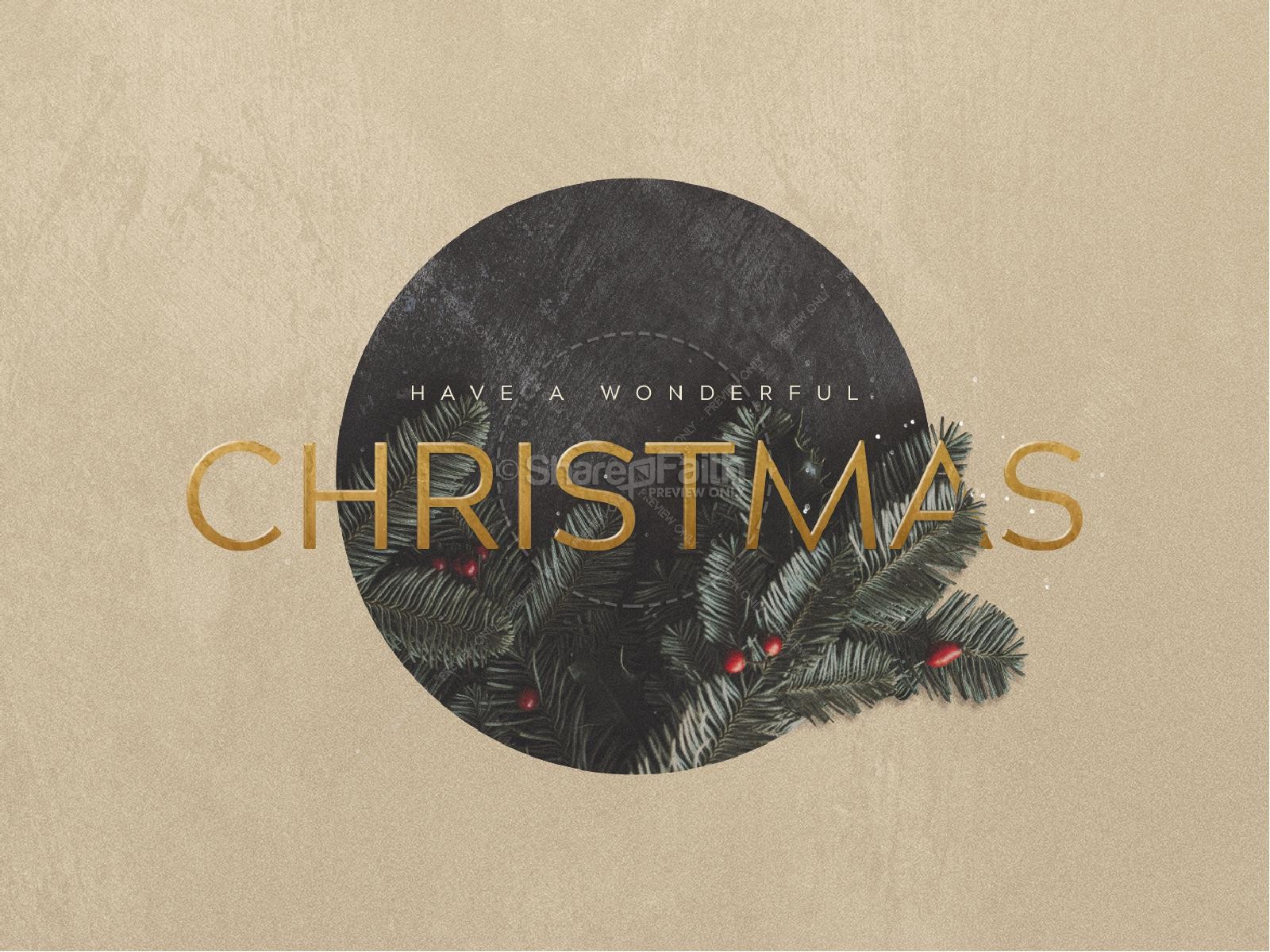 Christmas Services Title Graphics Thumbnail 4