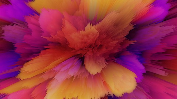 Orange Purple Sunsplash Motion Graphic 9